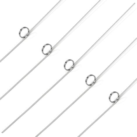 10 x Stainless Steel Torsion Springs Wire Diameter 0.3 mm Inner Diameter 3 mm Arm Length 30 mm Angle 180° 2 Turns Left Rotation 0.3 x 3 x 30 mm (1/5)