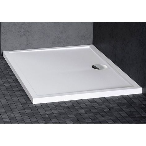 Olympic piatto doccia 80x80 cm spessore 4,5 cm in acrilico bianco OLN804-30 (1/4)
