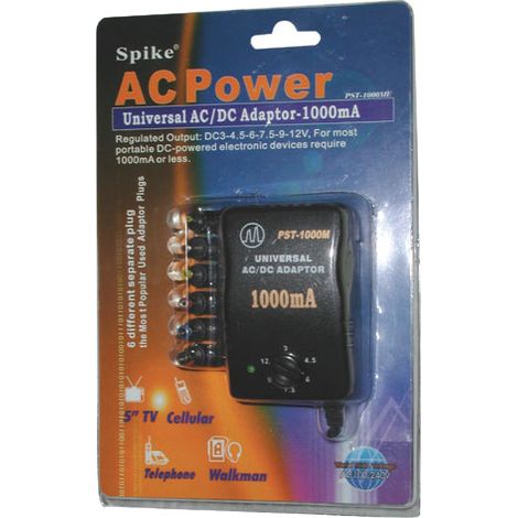 ALIMENTATION SECTEUR 0.3 V A 12 V 1000MA POUR ACCESSOIRES - 9373844