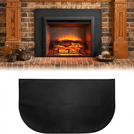 Tapis ignifuge - 100x50cm - Fibre résistante - Protection thermique - Intérieur/Extérieur (1/4)