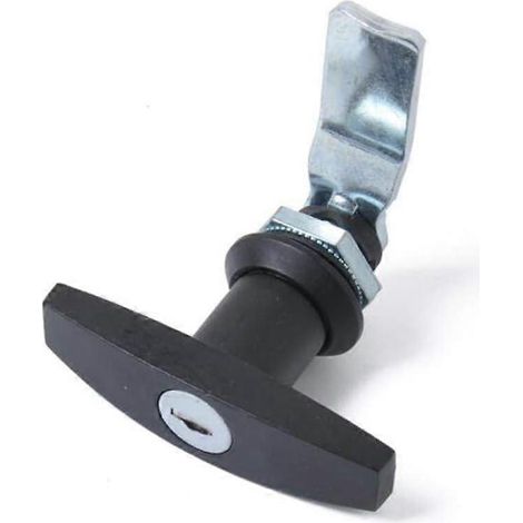Nouveaux produits : Verrou à poignée en T avec clé, loquet de porte de remorque en alliage d'aluminium, verrou à poignée en T universel (1/3)
