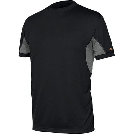 Issaline Extreme Bicolor - Camiseta Trabajo Resistente y Transpirable Gris AntracitaSGris Antracita S (1/4)