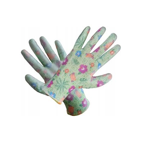 Grüne Gartenhandschuhe Größe 8 (1/2)