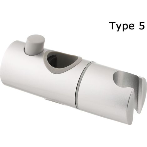 1 Pièce Support de Pommeau de Douche de Remplacement en ABS Haute Qualité, Ajustement Universel pour Rénovation de Salle de Bain, 25.4 cm (1/5)