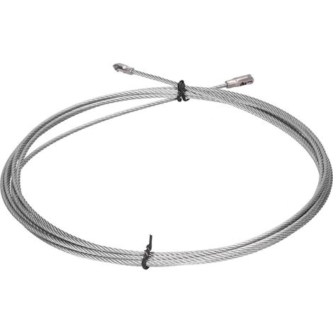 Stahldrahtlitzen, 0,4 mm Durchmesser, hohe Zugfestigkeit für Aufzugs-Präzisionsinstrumente, 10 m / 10,94 yd (1/5)