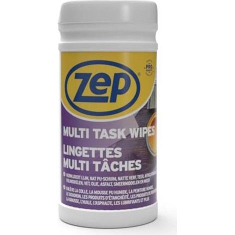 Lingettes nettoyantes zep multitâches pack 100