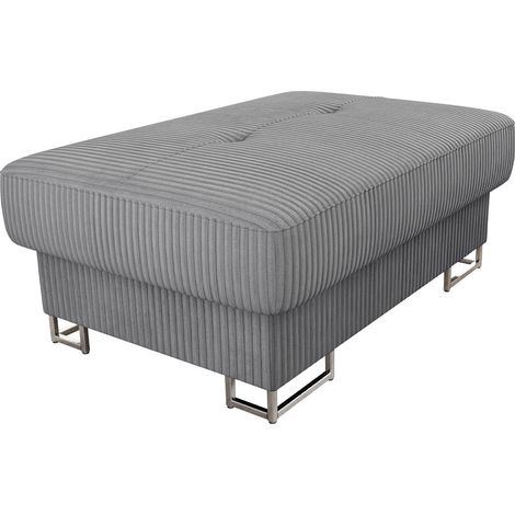 Banco acolchado Comfivo 238, Poso 110, 42x67x104cm, Diámetro: 0, Tapiz, Patas: Metal, 0