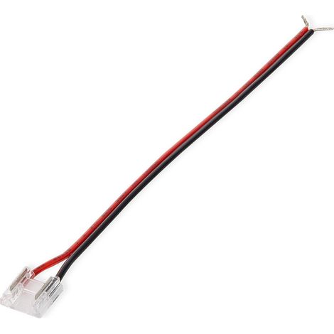 Connecteur Cablé LED 12/24V DC SMD et COB IP20 largeur 8mm  8 mm