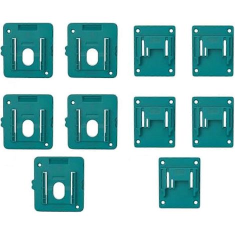 Support de batterie, porte-outils, lot de 5 supports de batterie pour 18 V (1/5)