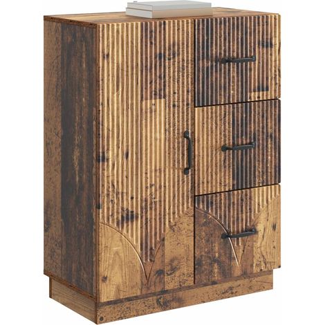 Maison Exclusive - Credenza Legno antico 66 x 34,5 x 87 cm Legno ingegnerizzato