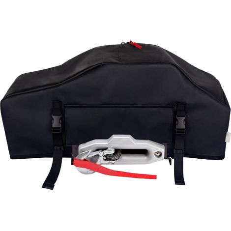 Housse De Treuil Équipement De Remorque Imperméable Housse de Pluie pour Treuil de Camion Pour Camion, Quad, Ferme, Ranch, Chantier, Remorque, Garage, Plage, Parking, Sur (1/5)