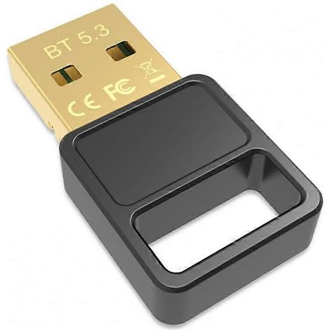 Adaptateur 5.3 compatible avec haut-parleur sans fil de bureau PC à réponse rapide et double mode, sans pilote, avec émetteur-récepteur. (1/4)