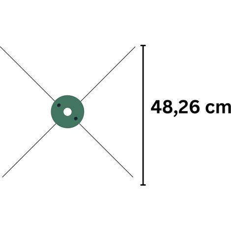 Erntemaschine Ersatzdraht 50 cm für Trimmer (1/5)