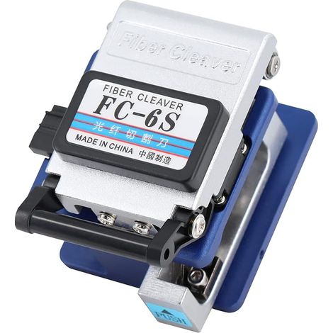 Cliveuse fibre optique FC-6S – avec 36000 coupes et revêtement, diamètre: 250 um – 900 um, lames 12 positions, matériel fibre utilisé en FTTH. (1/5)
