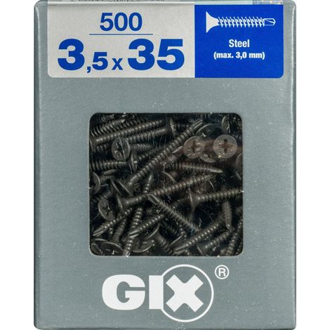 Spax Schnellbauschrauben 3.5 x 35 mm PH 2 - 500 Stk. Schrauben & Dübel (1/3)
