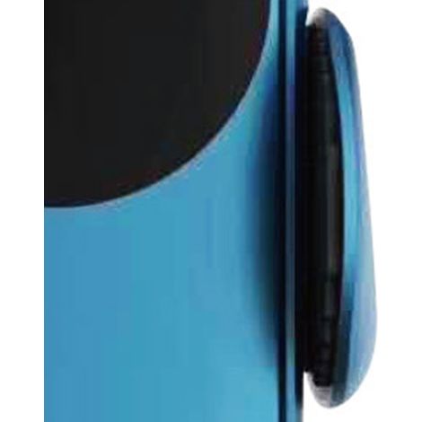 Chargeur de voiture sans fil, station de charge pour téléphone, support avec pince télescopique automatique, bleu (1/5)