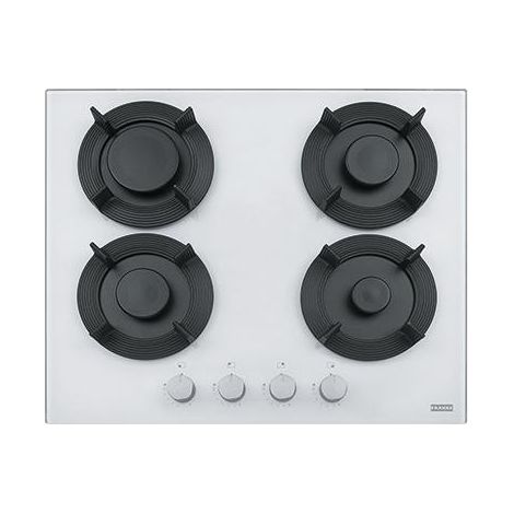 Franke FHMF 604 4G C WH. Colore del prodotto: Bianco, Posizionamento dell'apparecchio: Da incasso, Dimensione della larghezza del piano cottura: 60 cm. Bruciatore pi... - FHMF6043GDCCWH - 106.0541.749 (1/3)