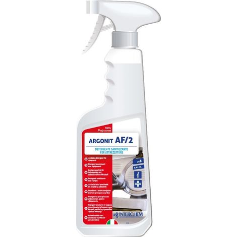 Spray detergente sanitizzante per settore alimentare Argonit AF/2 750 ml