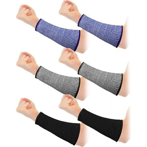 Set mit 3 Armprotektoren für empfindliche Haut, Schutzstufe 5 gegen Verbrennungen (1/5)