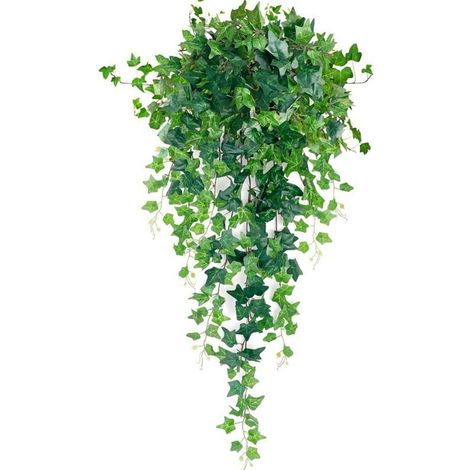 Fausse Plante Artificielle Tombante Lierre Artificiel 120cm Plantes Artificielles Interieur Exterieur Faux Lieres Verte Feuillage Suspendue Déco pour Maison Salon Cuisine Bureau (1 Lierre) (1/4)
