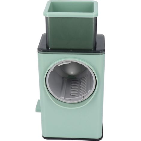 Rouleau à Légumes Vert avec 3 Lames Interchangeables - Hachoir Multifonction pour Cuisine Maison (1/5)