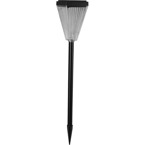 Lampe solaire de jardin étanche, température de couleur réglable, allumage et extinction automatiques, lampe LED paysagère pour terrasse, allée et entrée de garage. (1/5)