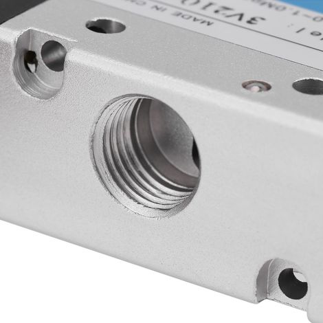 1 unité de vanne pneumatique électromagnétique 3/2, type G1/4, pression 0.15-0.8 MPa, tension AC220V (1/5)