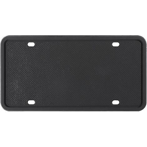 Support de plaque en silicone pour plaque d'immatriculation de voiture (1/3)