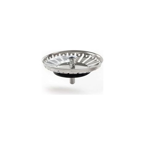 Bouchon Evier Cuisine Filtre Evier Cuisine en Acier Inoxydable Filtre de Lavabo,Bouchon d'évier Universel (84mm) (1/5)