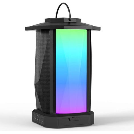 Enceinte Bluetooth - Boîtier avec lumière LED - Boîtier de fête - Boîtier d'extérieur - Enceinte Bluetooth