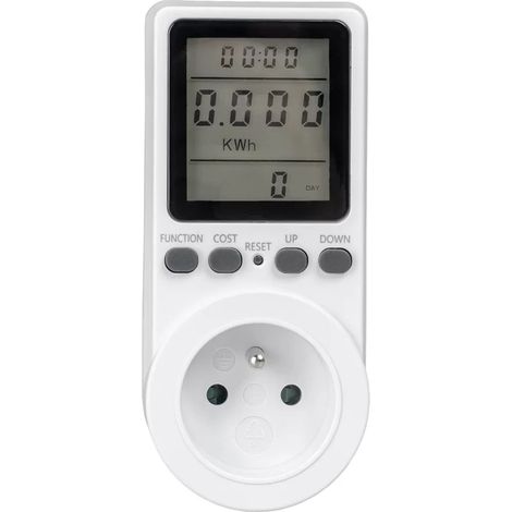Compteur de consommation électrique Vayox VA0372 16A 3680W avec fonction de surcharge (1/5)