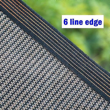 Voile d'ombrage rectangulaire pour terrasse, jardin, pergola, filet pare-soleil, protection solaire pour plantes, abri solaire, auvent en PEHD, abri pour voiture (1/5)