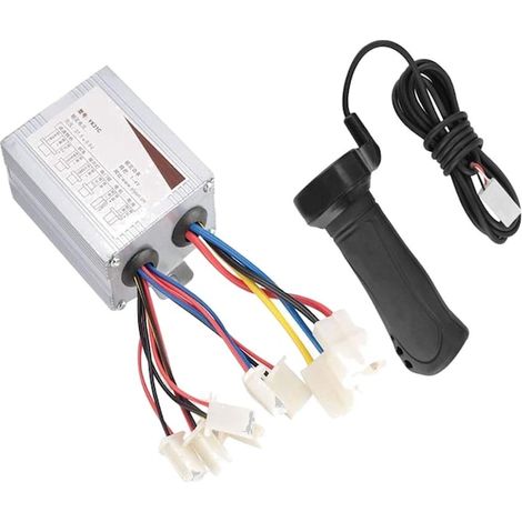Contrôleur de vitesse de moteur pour vélo et trottinette électriques, 24 V, 500 W, variateur pour moteur à balais