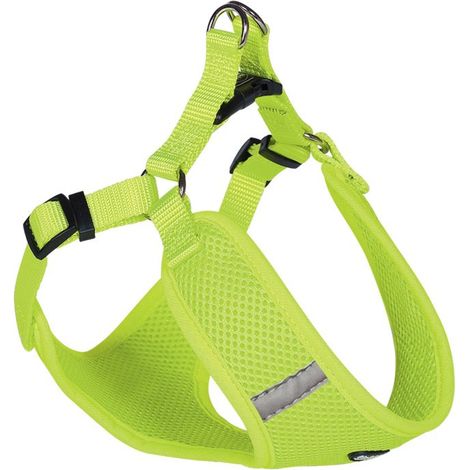 Nobby Hundegeschirr Mesh Reflect XS neongelb Hundegeschirr