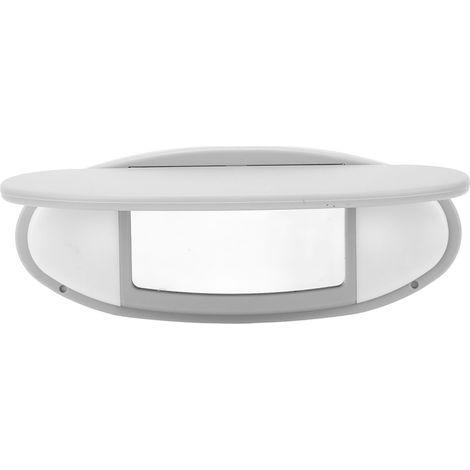 GARRYFIZH Pare-soleil avant avec miroir de courtoisie, anti-éblouissement, pour une conduite en toute sécurité, compatible avec R55, R56 et R60 (2007-2014), gris