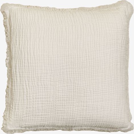 Cuscino quadrato in garza di cotone (45x45 cm) Jobert SKLUM             (1/5)