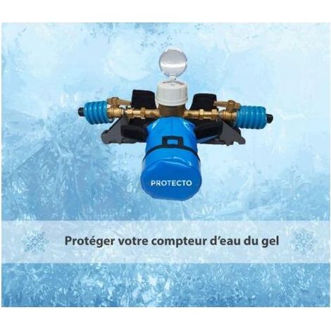 Housse isolante antigel pour compteur d'eau – Protection thermique jusqu'à -23 °C – Imperméable et facile à installer – Compatible tous modèles (1/5)