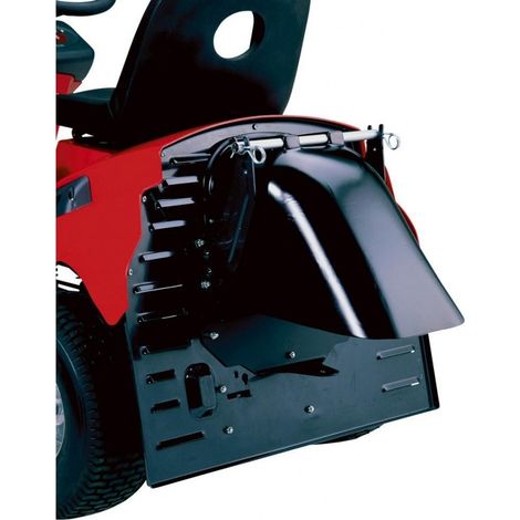 Déflecteur d'éjection arrière 95/105/125cm – Construction en tôle d'acier – Compatible avec tracteurs Premium AL-KO sans éjection latérale (1/3)