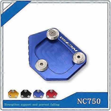 Rutschfeste Seitenständer-Verlängerungsplatte für Honda NC750 (2012–2016) – Blau (1/5)