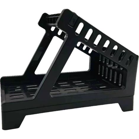 Dispensador de rollos para etiquetas térmicas de 20,2 x 13,4 x 15,6 cm para impresora, compatible con impresión de oficina y paquetería.