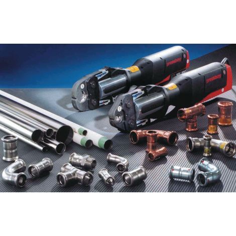 Geberit Mapress Acier inoxydable Té égal, DN 32, 31006 (1/3)