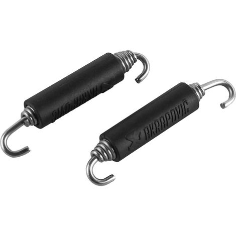 Lot de 2 Crochets à Ressort d'expansion d'échappement de Moto Crochet à Ressort de Silencieux en Acier Inoxydable pour système d'échappement et Montage de Silencieux de Moto Scooter (1/5)