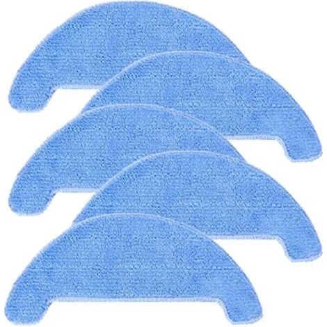 Lot de 5 tampons nettoyants pour AMIBOT SPIRIT/ANIMAL H2O Vadrouille