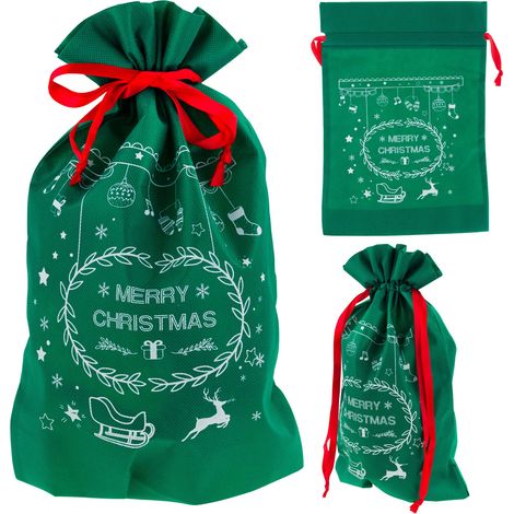 TG61382-1 Weihnachtsgeschenktüte, umweltfreundliche Verpackung (1/5)
