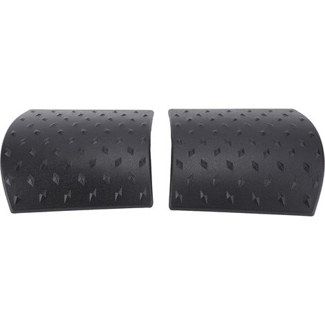 Protectores laterales negros para los pilares, ABS impermeable, 33 cm x 22 cm x 12 cm para Jeep Wrangler JK/JKU 2007-2018, 2 unidades. (1/5)