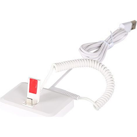 Support antivol 2 en 1 avec chargement sécurisé et connexion fiable pour téléphone et tablette. (1/5)