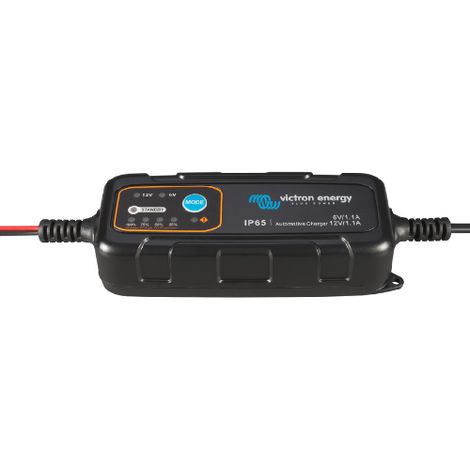 Victron – Chargeur batterie 12V 4A – Compatible batteries plomb 6-12V – Protection inversion polarité – Charge rapide jusqu'à 30Ah