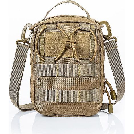 couleur Kaki-trousse De Secours Kit De Survie Poche Molle Sacoche Tactique Pochette Emt Pour Randonne Voyage Camping (1/3)