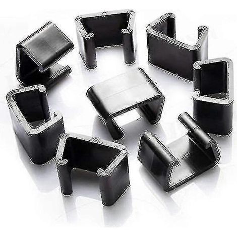 Ecleanfy - Lot de 10 clips pour meubles de jardin en osier et rotin, 5,25 cm (1/5)