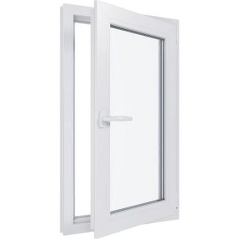 Finestra in PVC - Triplo vetro - Bianco - 500 mmx900 mm cm (1/5)